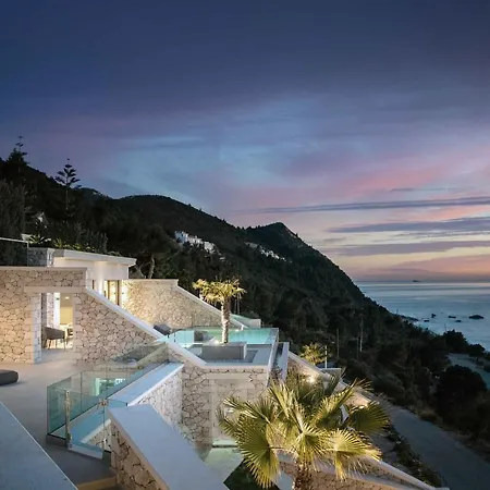 The Wave Twin Villa 1 Kathisma Beach Lefkada-2